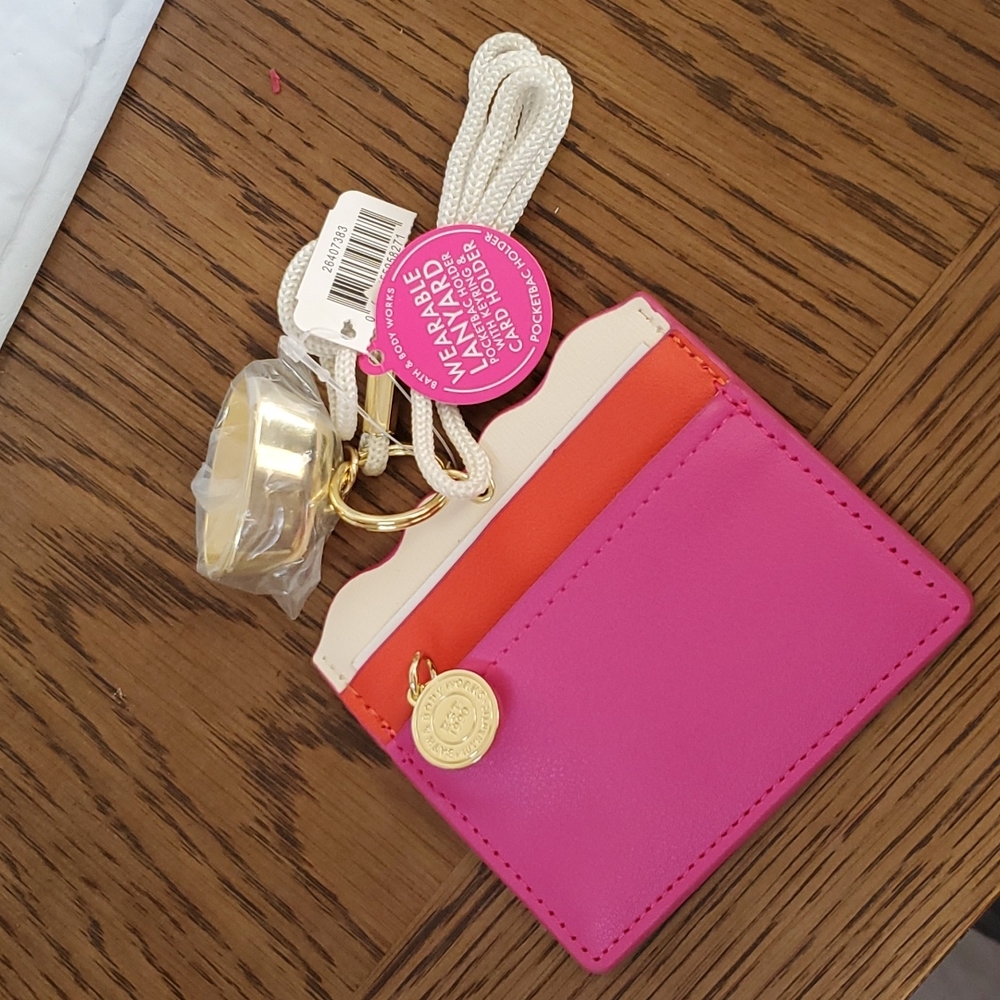 Wearable lanyard PocketBac Holder